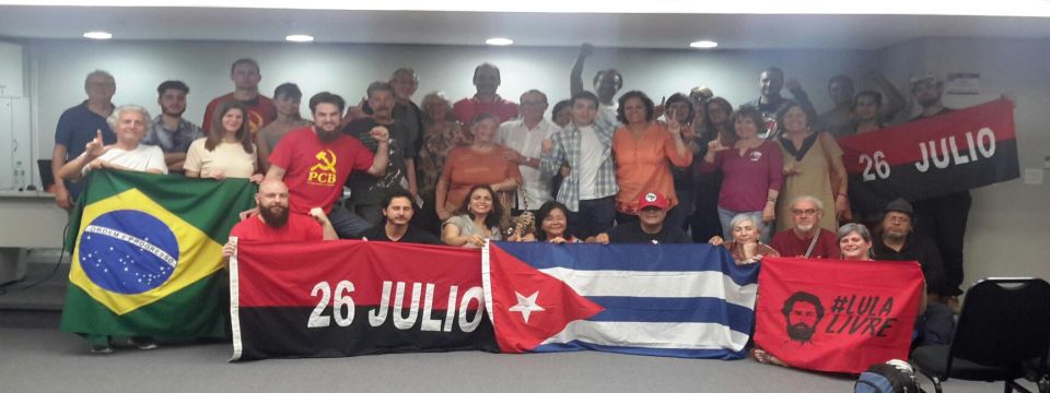 Evento de Solidariedade a Cuba com a presença do Consul Geral de Cuba em Curitiba